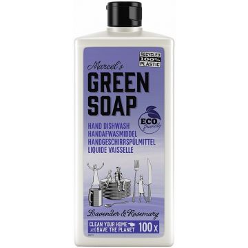 MARCEL'S GREEN SOAP LAVENDER & ROSEMARY HAND DISHWASH AFWASMIDDEL FLACON 500 ML