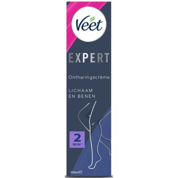 VEET EXPERT (VEET) EXPERT LICHAAM & BENEN ONTHARINGSCREME TUBE 100 ML