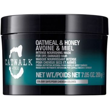 TIGI CATWALK OATMEAL &amp; HONEY (TIGI) OATMEAL &amp; HONEY INTENSE NOURISHING MASK HAARMASKER POT 200 GRAM