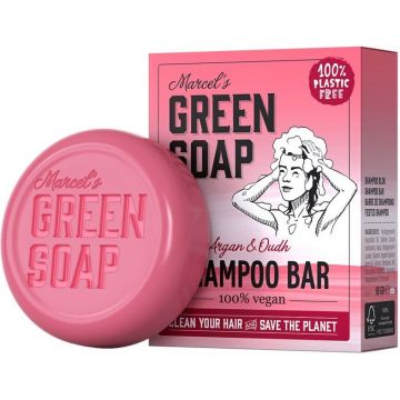 MARCEL'S GREEN SOAP ARGAN & OUDH SHAMPOO BAR 90 GRAM