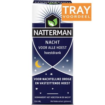 NATTERMAN NACHT VOOR ALLE HOEST HOESTDRANK TRAY 12 X 150 ML