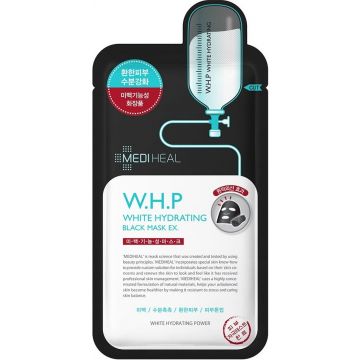 MEDIHEAL W.H.P WHITE HYDRATING BLACK MASK GEZICHTSMASKER ZAKJE 25 ML