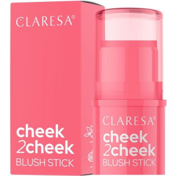 CLARESA CHEEK 2 CHEEK 03 NEON CORAL BLUSH 6 GRAM