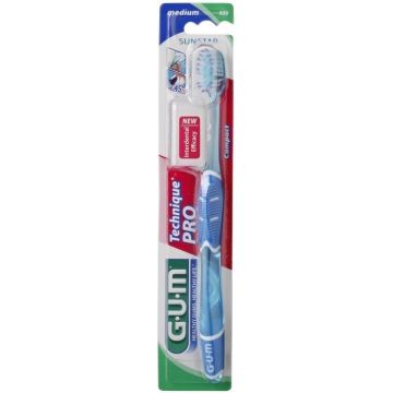 GUM TECHNIQUE (GUM) TECHNIQUE PRO MEDIUM TANDENBORSTEL PAK 1 STUK