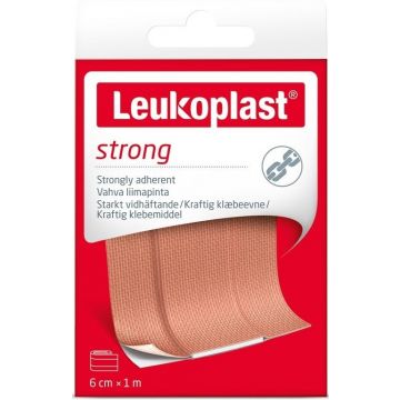 LEUKOPLAST STRONG 6 CM X 1 M PLEISTER DOOSJE 1 STUK
