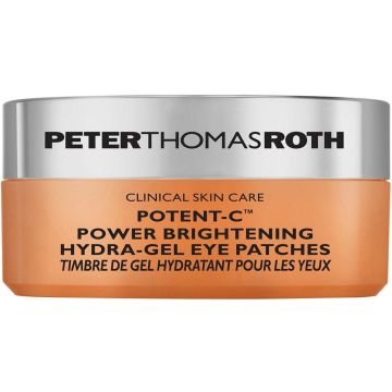 PETER THOMAS ROTH POTENT-C POWER BRIGHTENING HYDRA-GEL EYE PATCHES OOGMASKER POT 60 STUKS