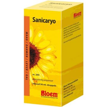BLOEM SANICARYO MAAG DARMEN LEVER GAL DRUPPELS FLES 50 ML
