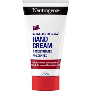 NEUTROGENA NORWEGIAN FORMULA CONCENTRATED UNSCENTED HAND CREAM HANDCREME TUBE 75 ML