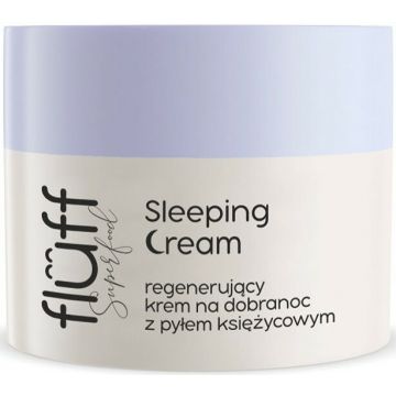 FLUFF SUPERFOOD SLEEPING CREAM NACHTCREME POT 50 ML