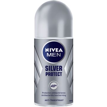 NIVEA MEN SILVER PROTECT DEO DEODORANT ROLLER 50 ML