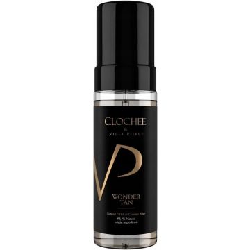 CLOCHEE SIMPLY ORGANIC WONDER TAN BRONZING BODY & FACE FOAM ZELFBRUINER MOUSSE 150 ML