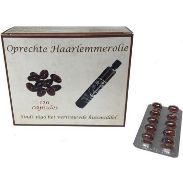 HAARLEMMEROLIE CAPSULES DOOSJE 120 STUKS