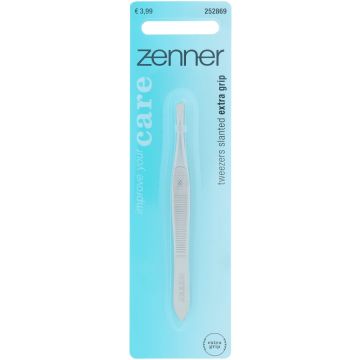 ZENNER SCHUIN SMAL PINCET 1 STUK