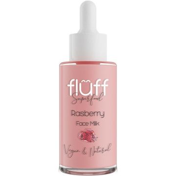 FLUFF SUPERFOOD RASPBERRY FACE MILK DRUPPELAAR 40 ML