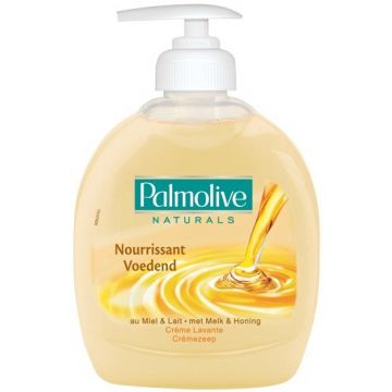 PALMOLIVE NATURALS MELK & HONING (PALMOLIVE) VOEDEND VLOEIBARE HANDZEEP POMP 300 ML