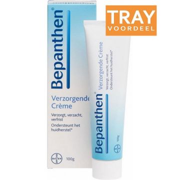 BEPANTHEN VERZORGENDE CREME TRAY 50 X 100 GRAM