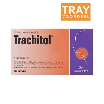 TRACHITOL BIJ BEGINNENDE KEELPIJN ZUIGTABLETTEN TRAY 200 X 30 STUKS