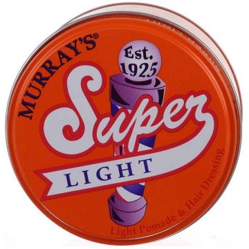 MURRAY'S SUPER LIGHT LIGHT POMADE & HAIR DRESSING WAX BLIK 85 GRAM