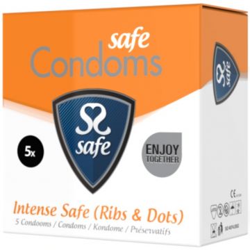 SAFE INTENSE SAFE CONDOOMS DOOSJE 5 STUKS