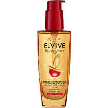 L'OREAL ELVIVE EXTRAORDINARY OIL (L'OREAL) EXTRAORDINARY OIL GEKLEURD HAAR HAAROLIE POMP 100 ML