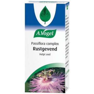 A. VOGEL PASSIFLORA (A. VOGEL) PASSIFLORA COMPLEX RUSTGEVEND TABLETTEN POT 80 STUKS