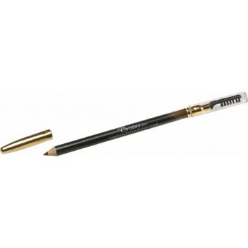 CHRISTIAN FAYE 2IN1 DARK BROWN LONGLASTING EYEBROW/ EYELINER PENCIL POTLOOD 1,1 GRAM