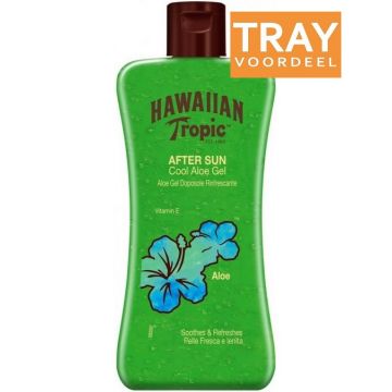 HAWAIIAN TROPIC COOL ALOE GEL AFTER SUN TRAY 6 X 200 ML