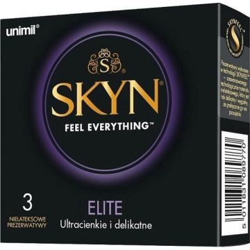 UNIMIL SKYN ELITE CONDOOMS DOOSJE 3 STUKS