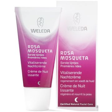 WELEDA ROSA MOSQUETA (WELEDA) ROSA MOSQUETA VITALISERENDE NACHTCREME TUBE 30 ML