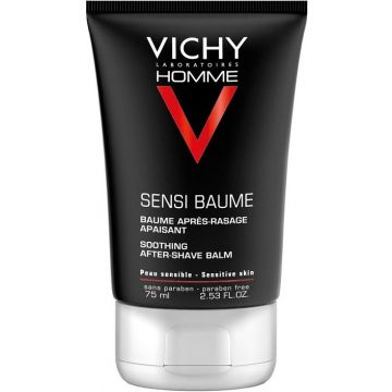 VICHY HOMME SENSI BAUME SOOTING AFTER SHAVE BALM TUBE 75 ML