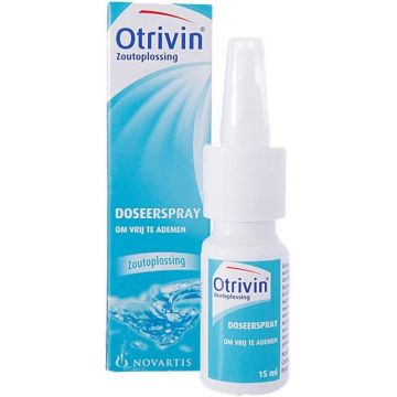 OTRIVIN ZOUTOPLOSSING DOSEERSPRAY OM VRIJ TE ADEMEN SPRAY 15 ML