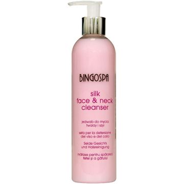 BINGO SPA SILK FACE & NECK CLEANSER REINIGINGSMELK 300 ML