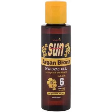 VIVACO SUN ARGAN BRONZ (VIVACO) ARGAN BRONZ SPF 6 ZONNEBRANDOLIE FLACON 100 ML