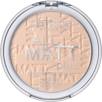CATRICE ALL MATT PLUS SHINE CONTROL POWDER 010 TRANSPARENT POEDER DOOSJE 10 GRAM
