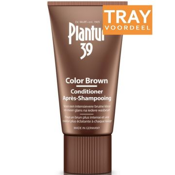 PLANTUR 39 COLOR BROWN CONDITIONER CREMESPOELING TRAY 6 X 150 ML
