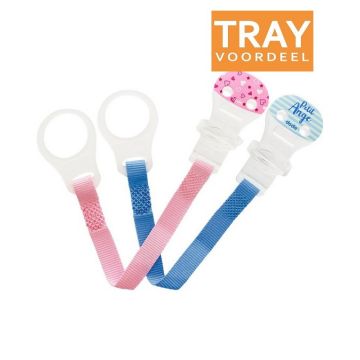 DODIE MAM FOPSPEENHOUDER ASSORTI TRAY 12 X 1 STUK