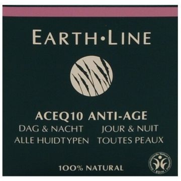 EARTH LINE ACEQ10 (EARTH LINE) ACEQ10 ANTI-AGE DAG & NACHT GEZICHTCREME POT 50 ML