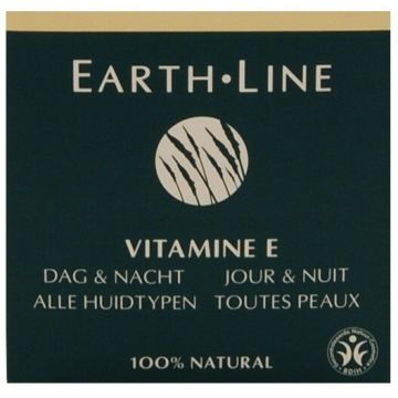 EARTH LINE VITAMINE E DAG & NACHT GEZICHTSCREME POT 50 ML