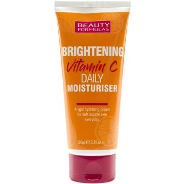 BEAUTY FORMULAS BRIGHTENING VITAMIN C (BEAUTY FORMULAS) BRIGHTENING VITAMIN C DAILY MOISTURISER TUBE 100 ML