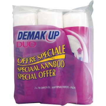 DEMAK UP DUO+ (DEMAK UP) DUO+ WATTENSCHIJFJES ZAK 3 X 70 STUKS
