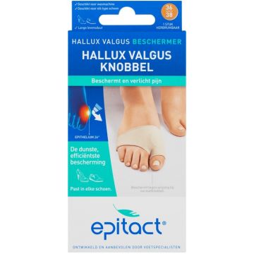 EPITACT HALLUX VALGUS BESCHERMER MAAT 36/38 DOOSJE 1 STUK