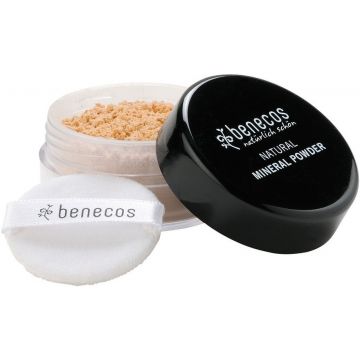BENECOS NATURAL BEAUTY NATURAL (BENECOS) NATURAL SAND MINERAL POWDER POEDER POTJE 10 GRAM