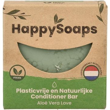 HAPPYSOAPS ALOE VERA LOVE CONDITIONER CREMESPOELING BAR DOOSJE 65 GRAM