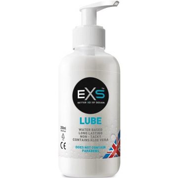 EXS WATER BASED ALOE VERA LUBE GLIJMIDDEL 250 ML