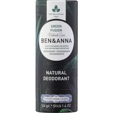 BEN & ANNA GREEN FUSION DEODORANT STICK 40 GRAM