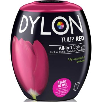 DYLON DYLON TEXTVERF POD TULIP RED 350 GR