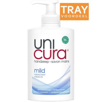 UNICURA MILD (UNICURA) MILD HANDZEEP TRAY 6 X 250 ML