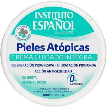 INSTITUTO ESPANOL PIELES ATOPICAS (INSTITUTO ESPANOL) PIELES ATOPICAS CREMA CUIDADO INTEGRAL BODYCREME POT 400 ML