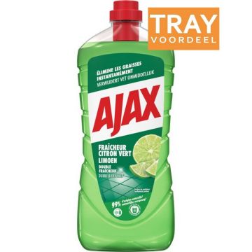 AJAX LIMOEN ALLESREINIGER TRAY 8 X 1000 ML