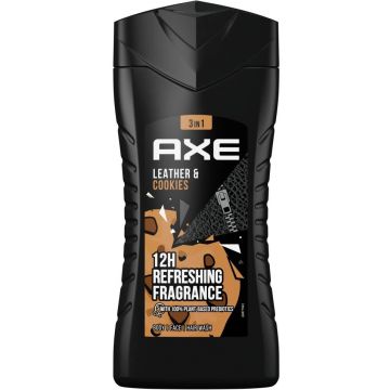 AXE LEATHER & COOKIES BODY WASH DOUCHEGEL FLACON 250 ML